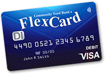 Community Trust Bank Flexcard with EMV chip